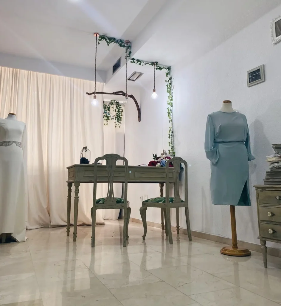 Mesa de atención en el atelier